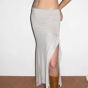 ISO Paloma Papiro Asymmetric Skirt